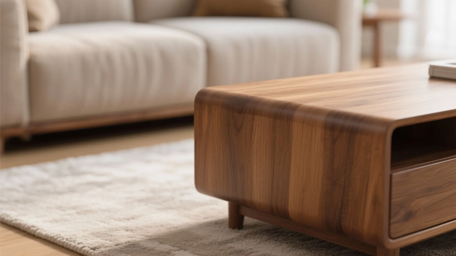 Wood Accents for Warmth