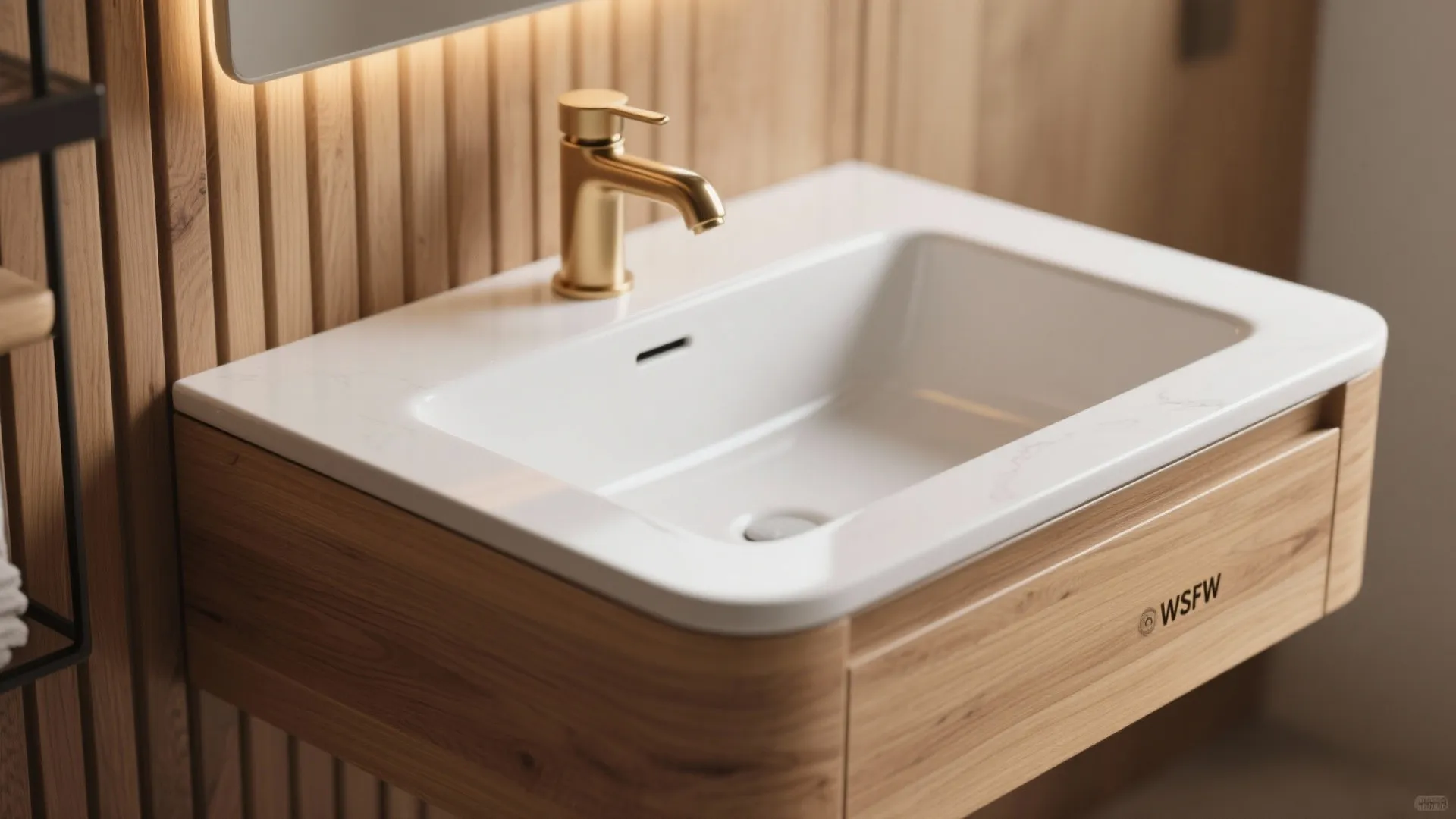 Warm Wood Accents with Water-Tough Finishes