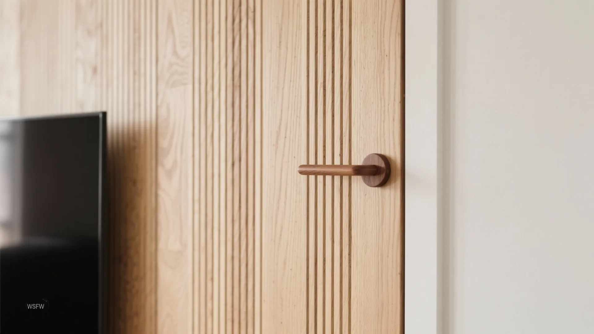 Warm wood accents without darkening rooms