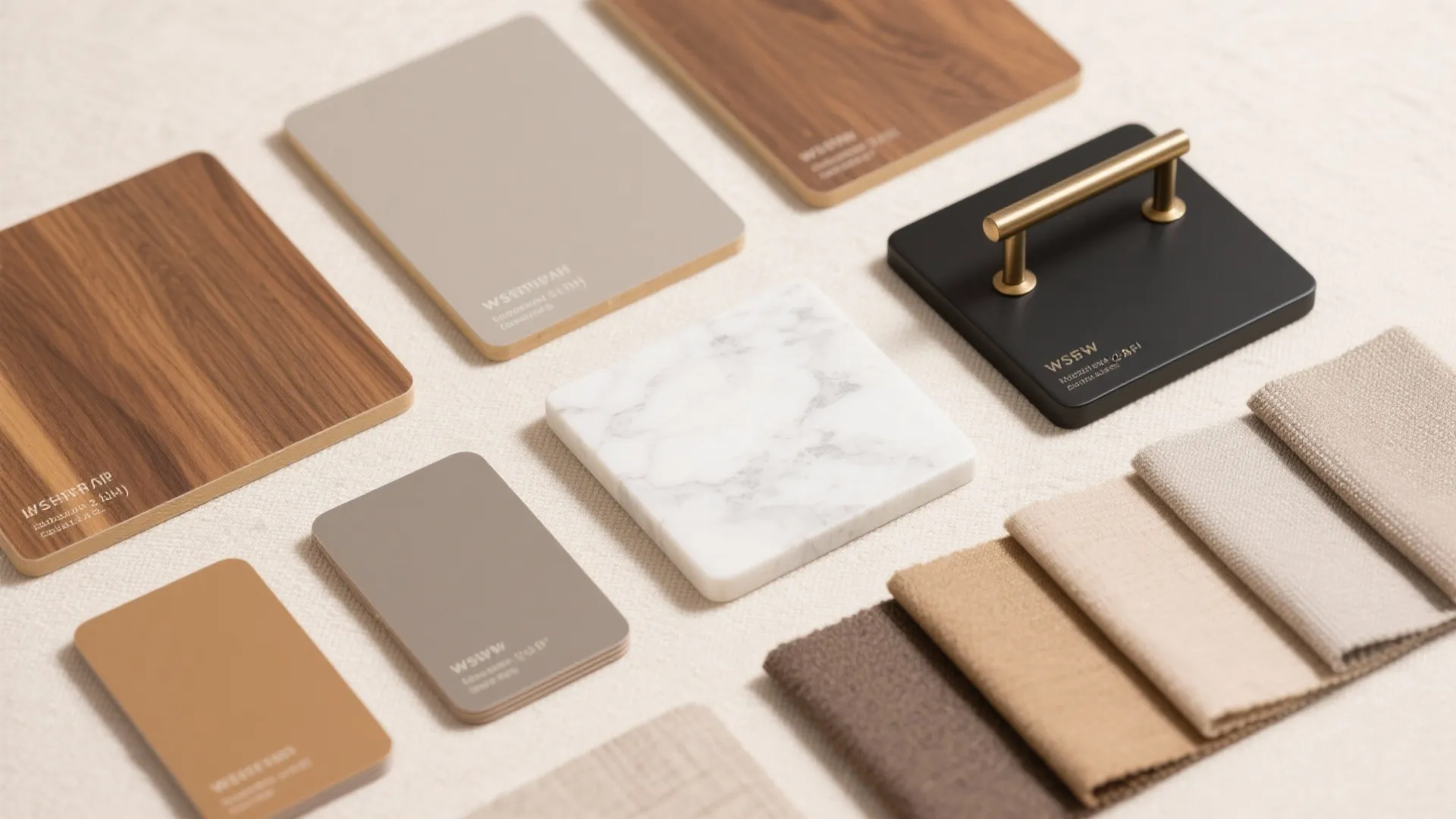 5) Warm wood accents with durable finishes