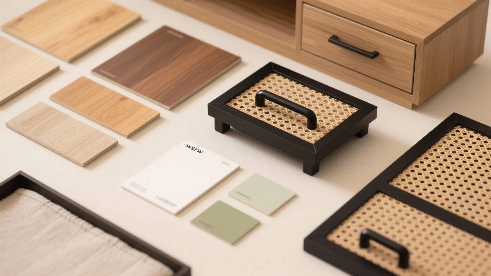 Warmth from wood accents without overspending