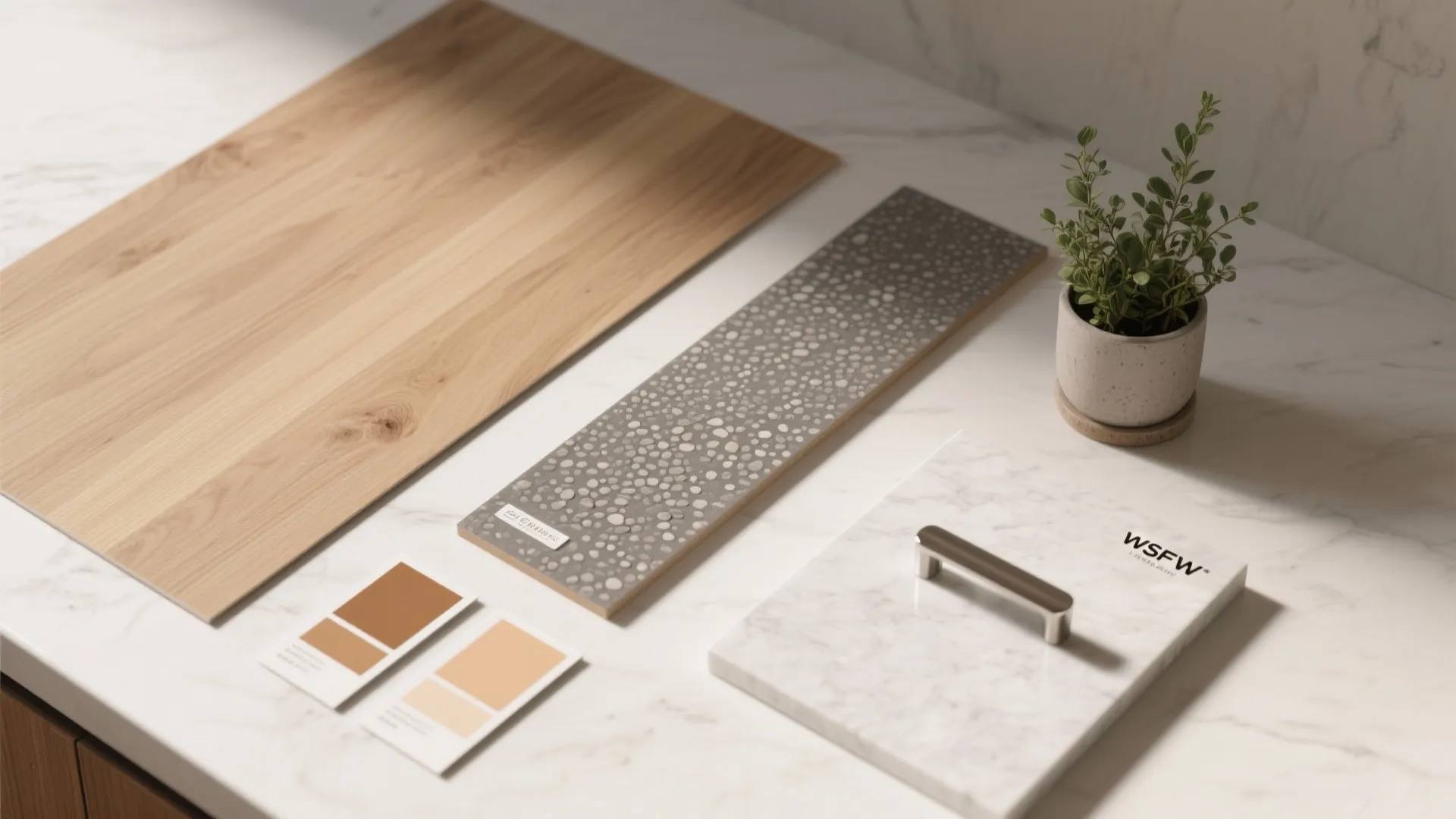 Warm Wood Accents for a Cozy Family Hub