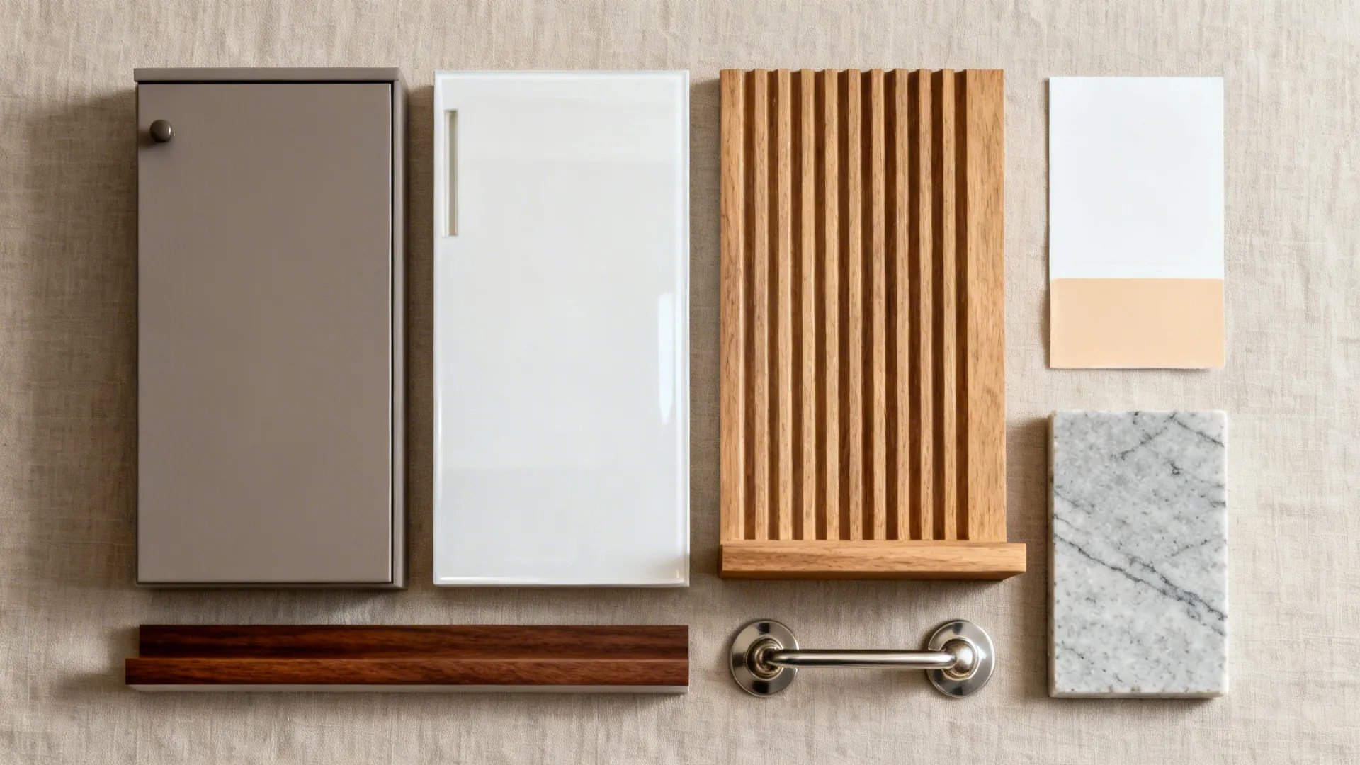 Warm Wood Notes: Oak, Ash, and Walnut Accents