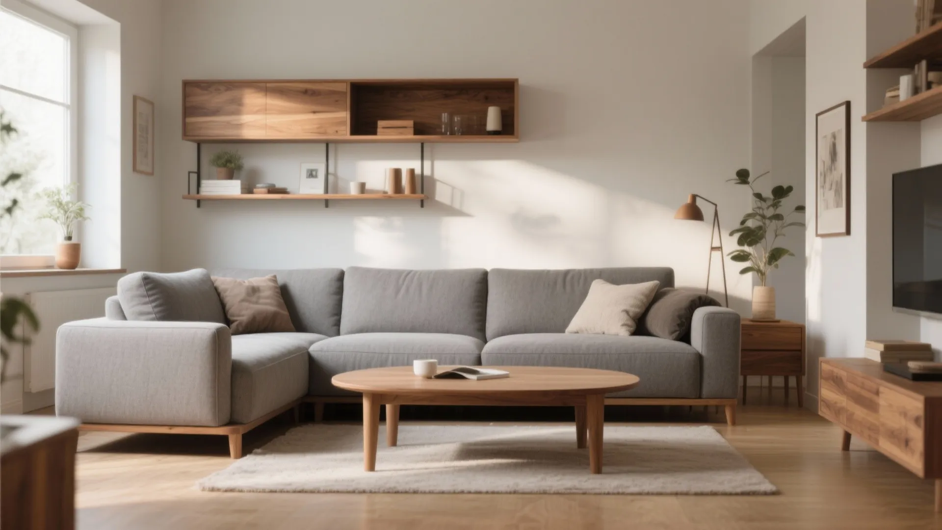 Wood Accents for Warmth