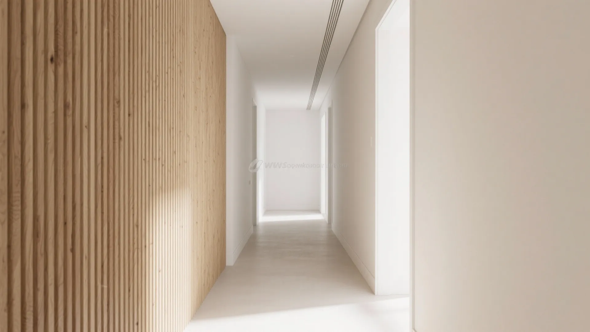 Texture and Warmth: Wood Accents in the Hall