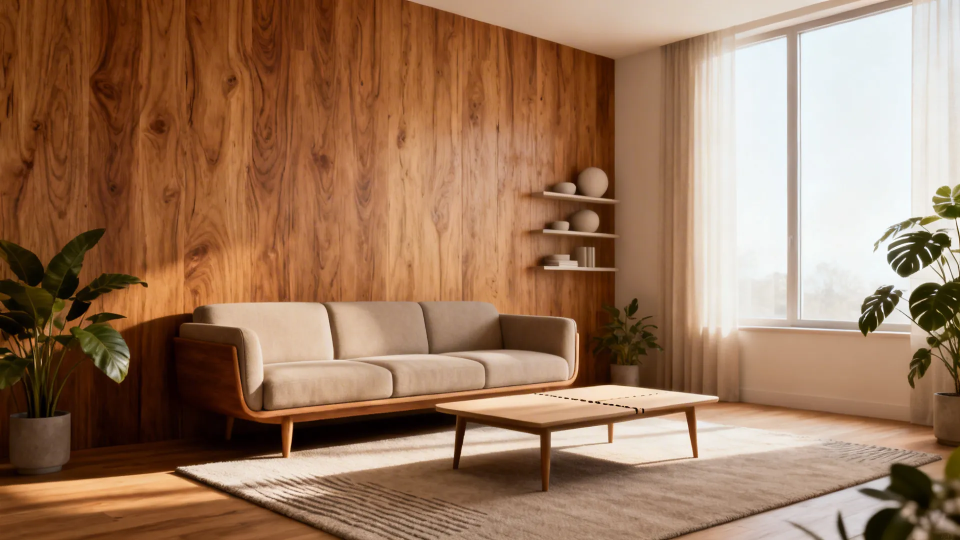 5 Wood Accent Wall Ideas for Small Living Rooms