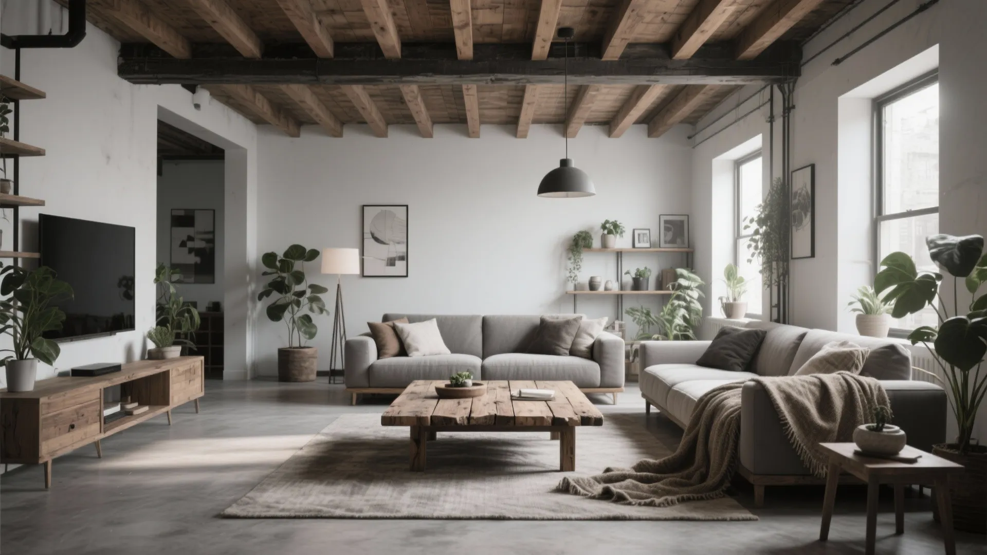 7. Wood Accents for Warmth