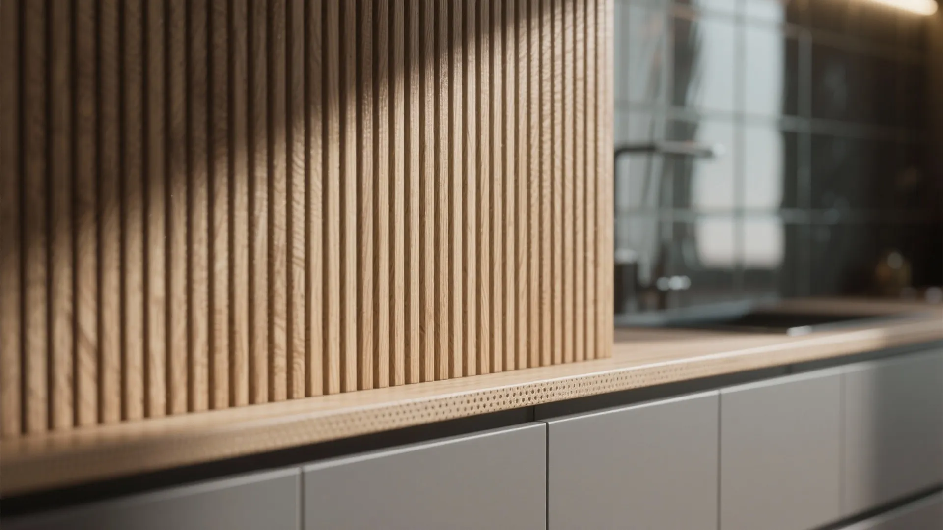 Warm Wood Accents Without Bulk