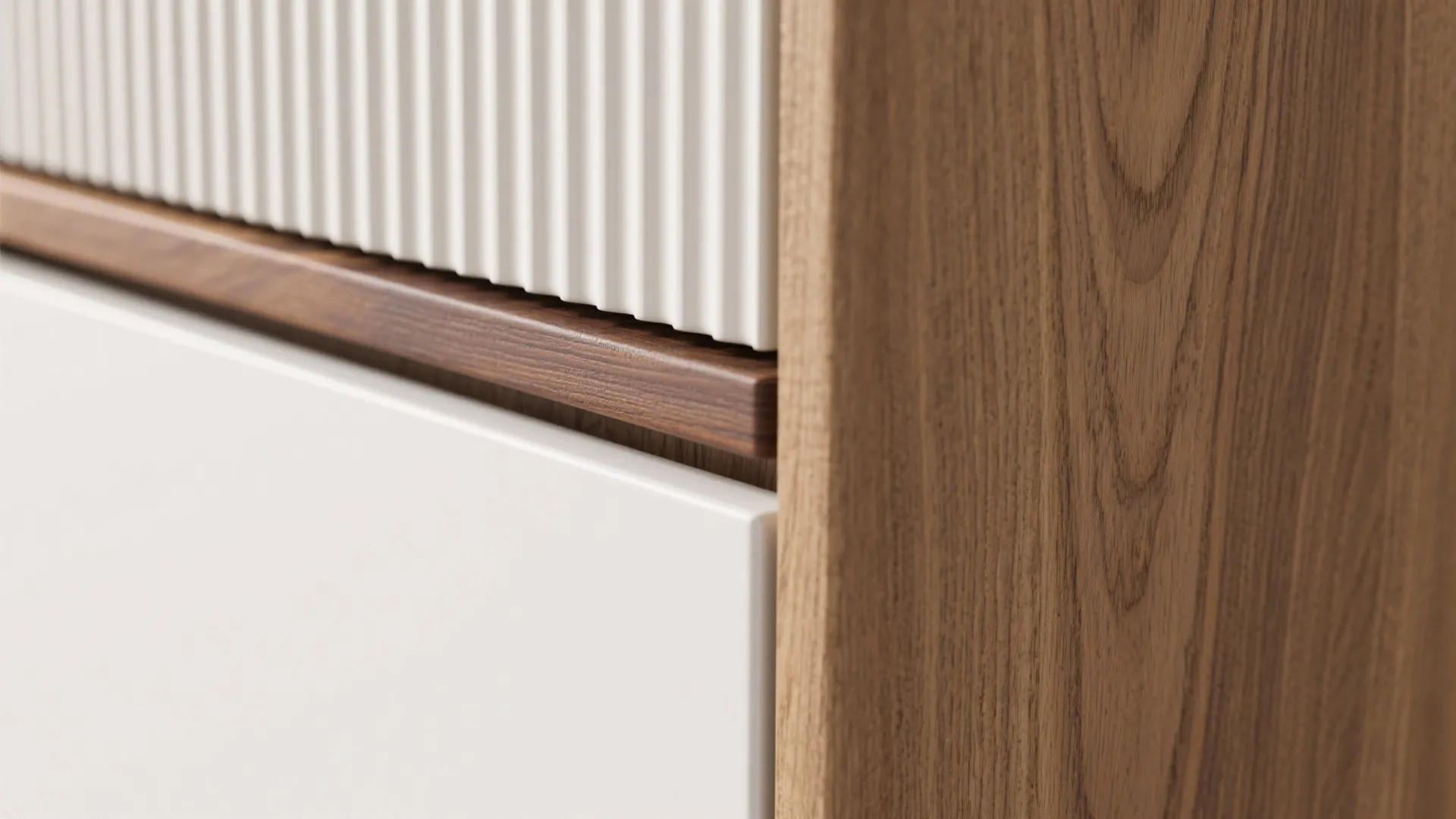 Warm Wood Accents that Soften the Box