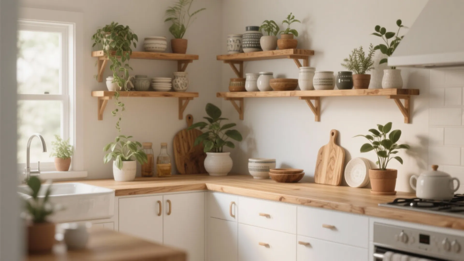 Wood Accents for Warmth