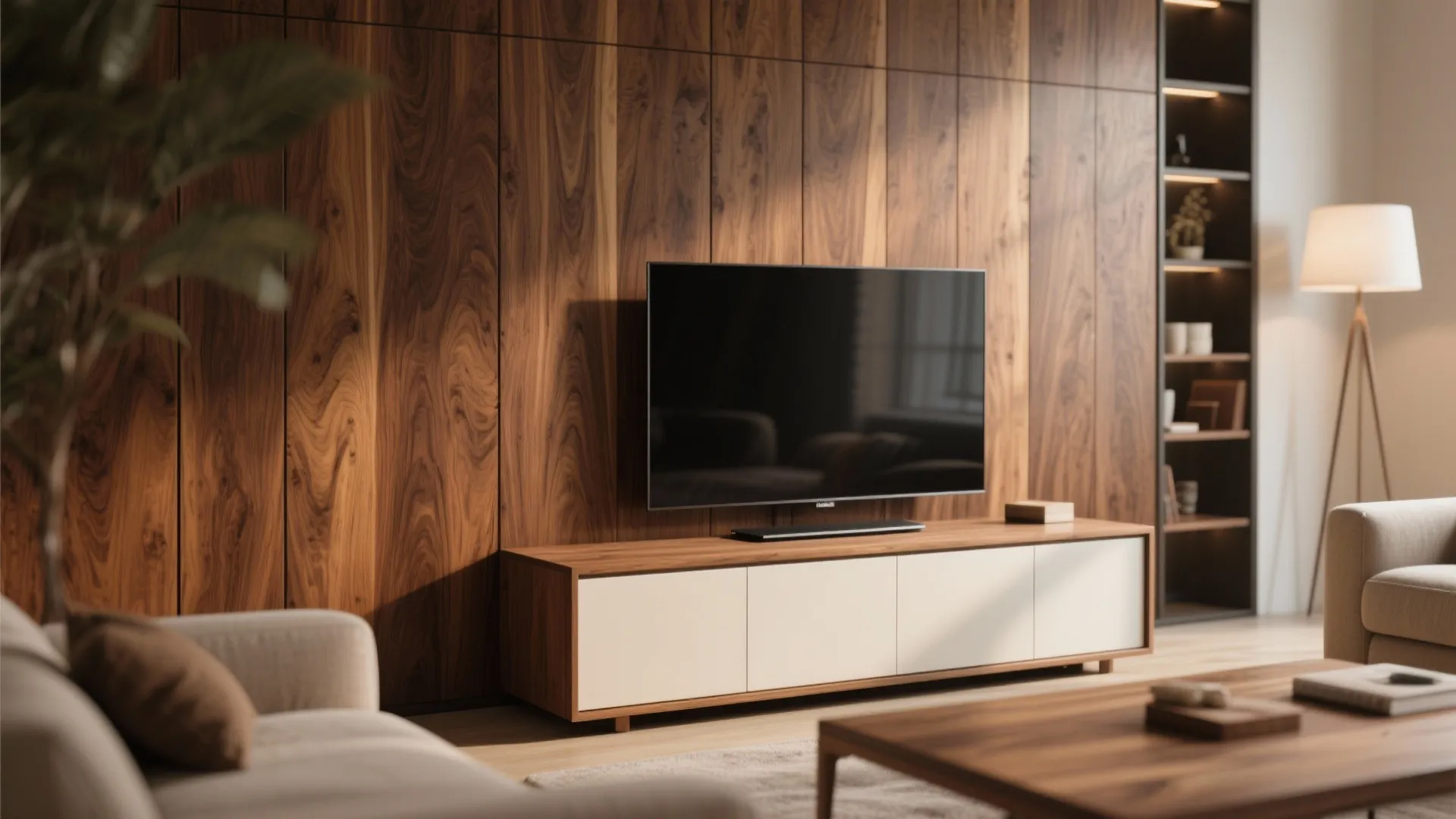 Wood Accents for Warmth