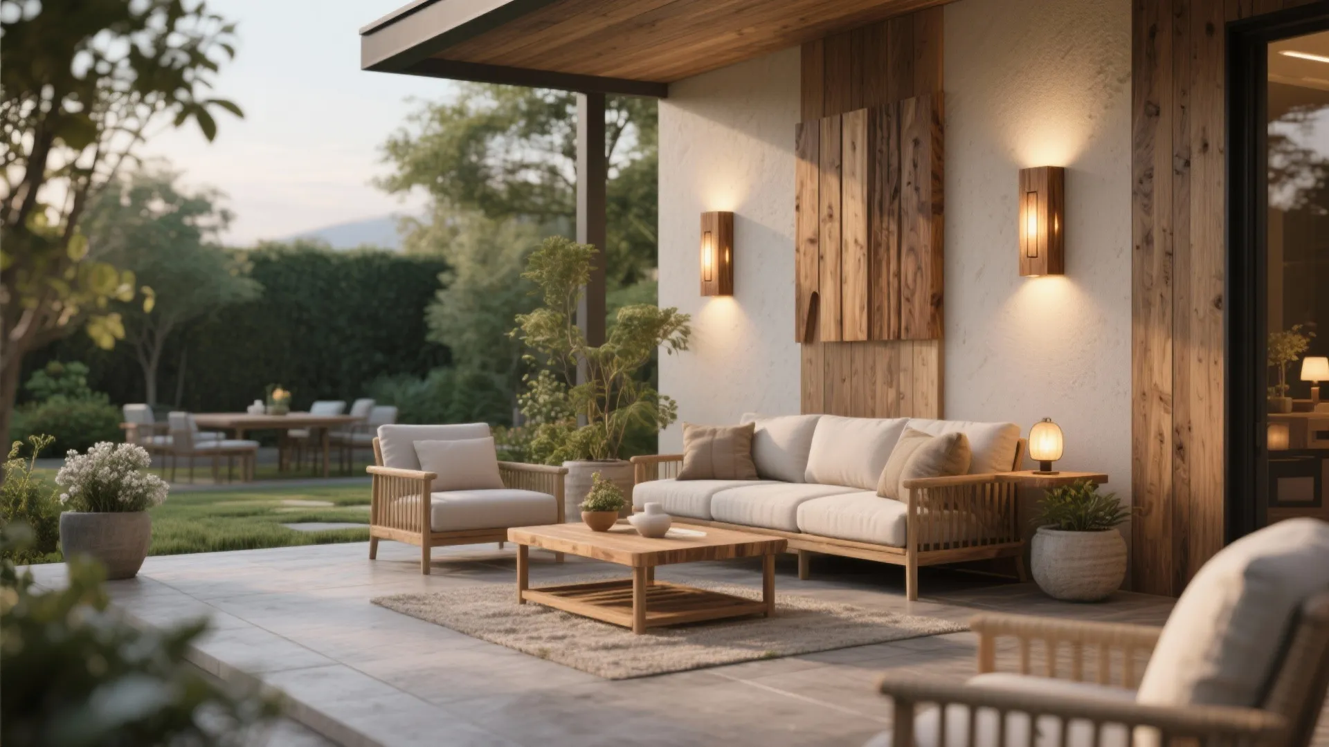 Wood-Accent Wall Lighting