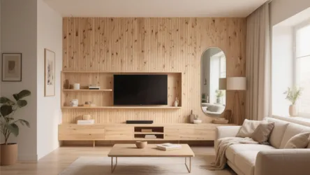 Living Room Wood Accent Wall Ideas — 5 Stylish Picks