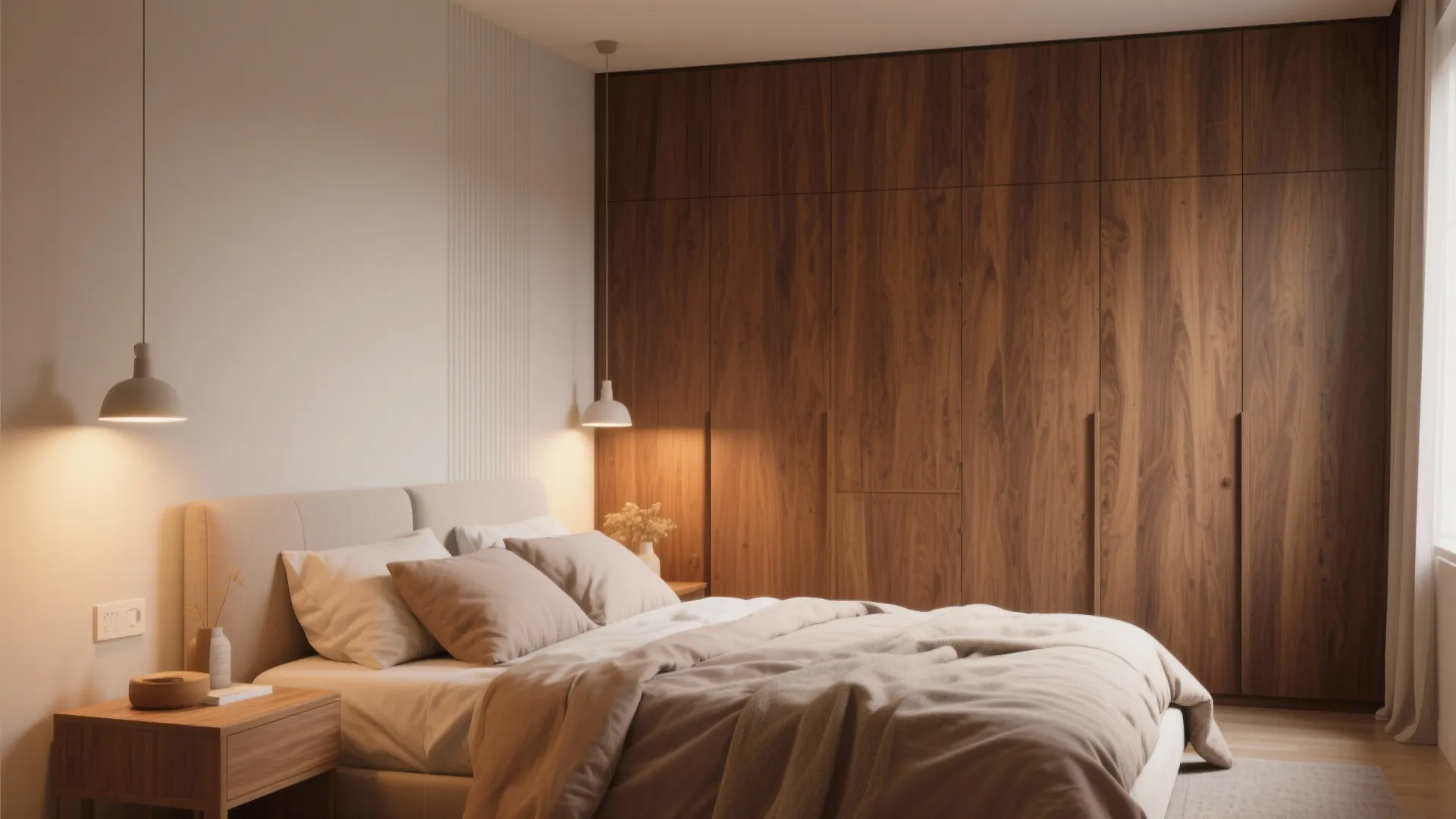 Wood Accents for Warmth