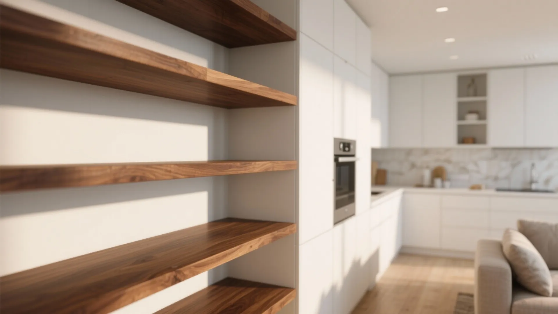 Wood Accents for Warmth