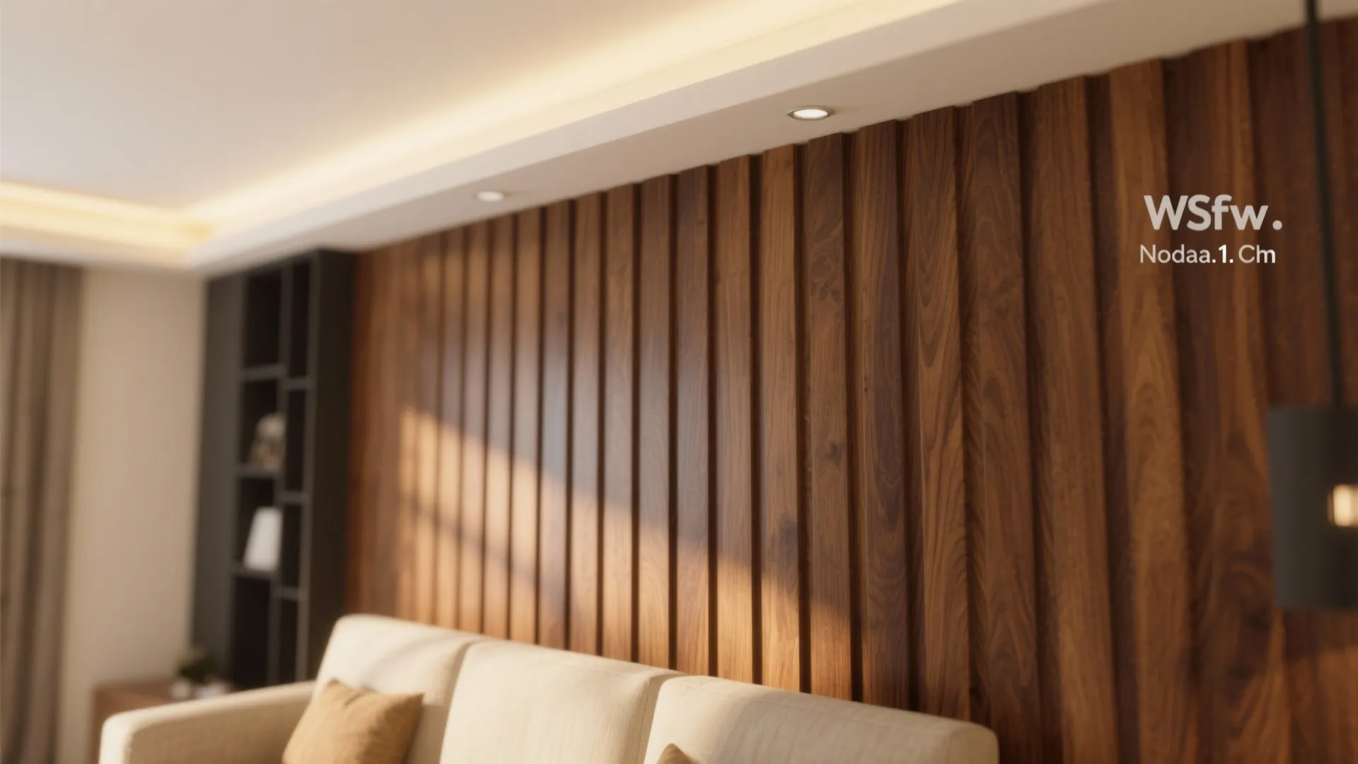 Warm Wood Accents for Comfort and Calm