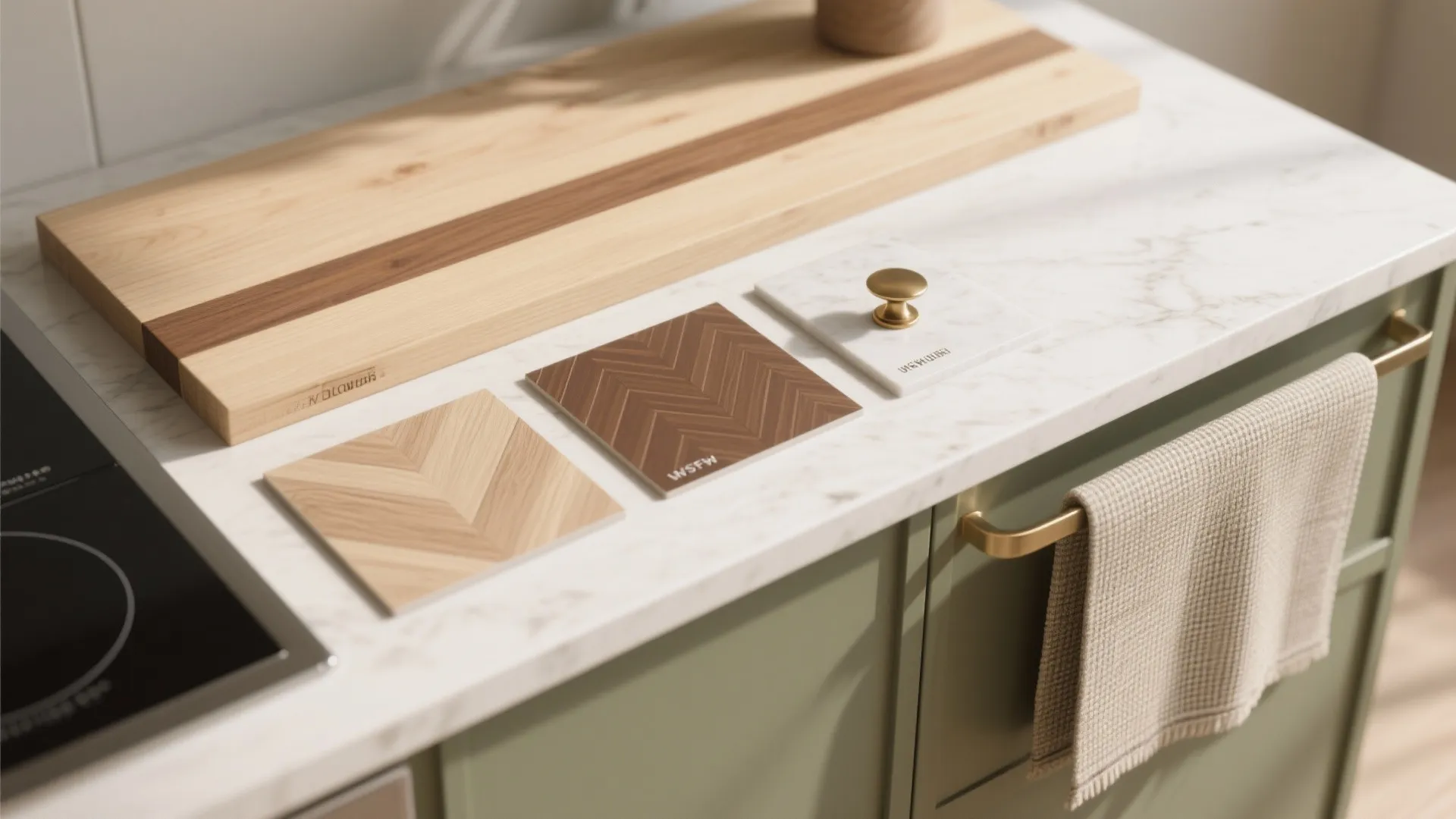 Warm Wood Accents to Soften the Minimal