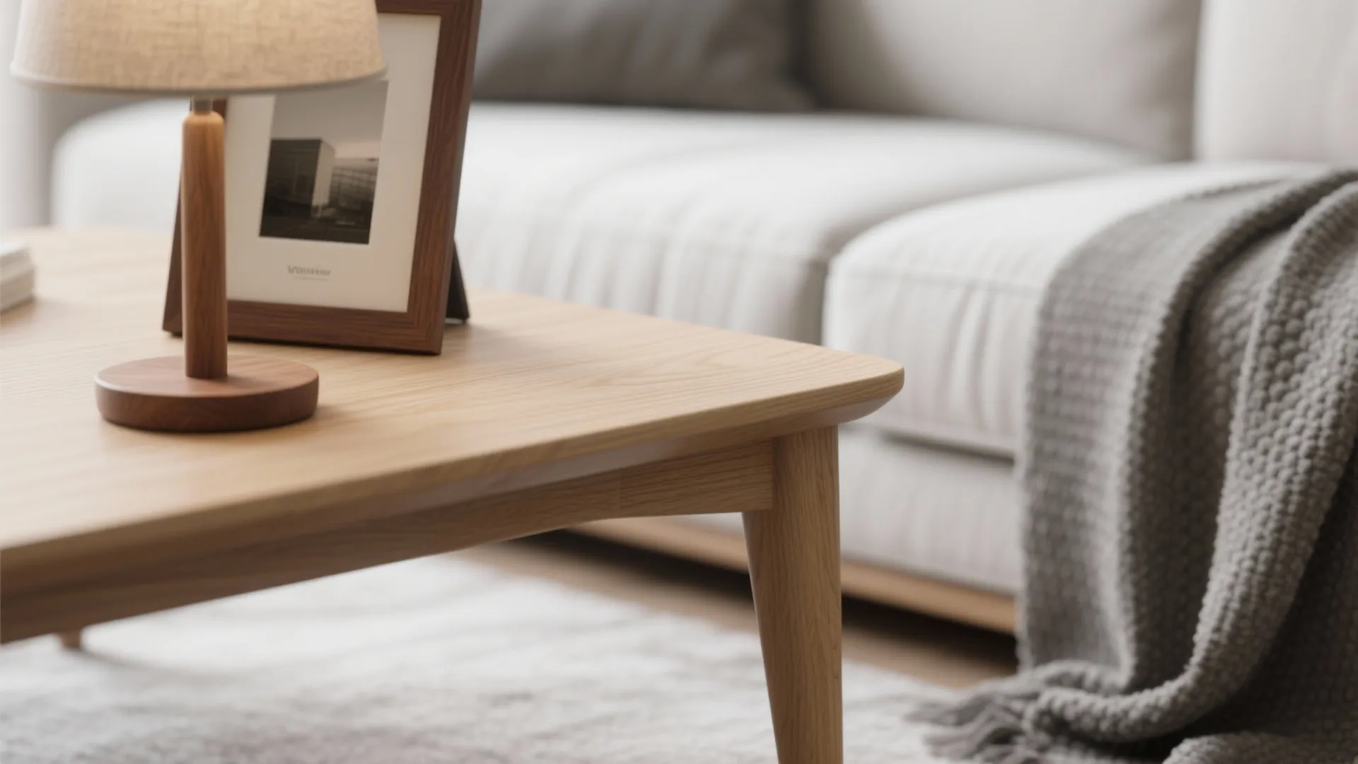 Natural Wood Accents: Warm Up the Cool Palette