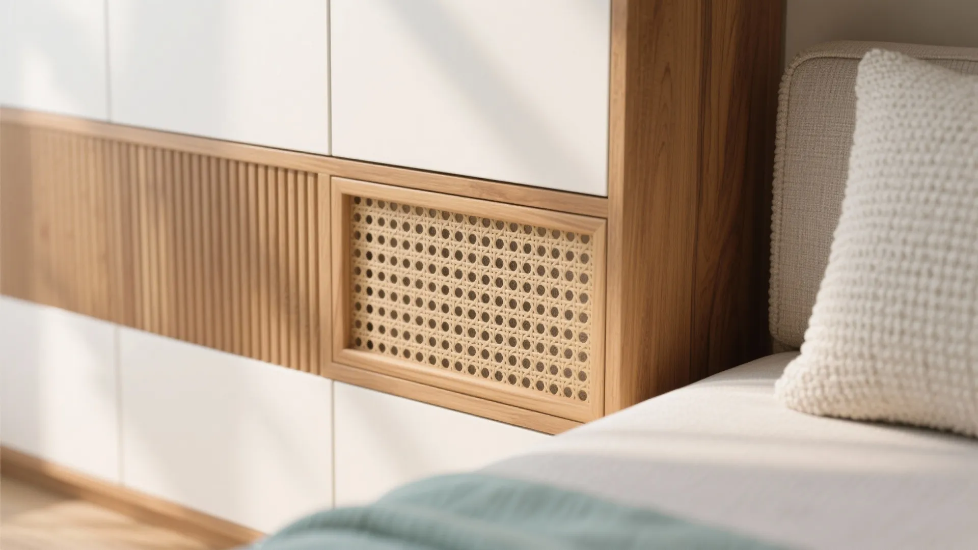 5) Warm Wood Accents and Durable Textures