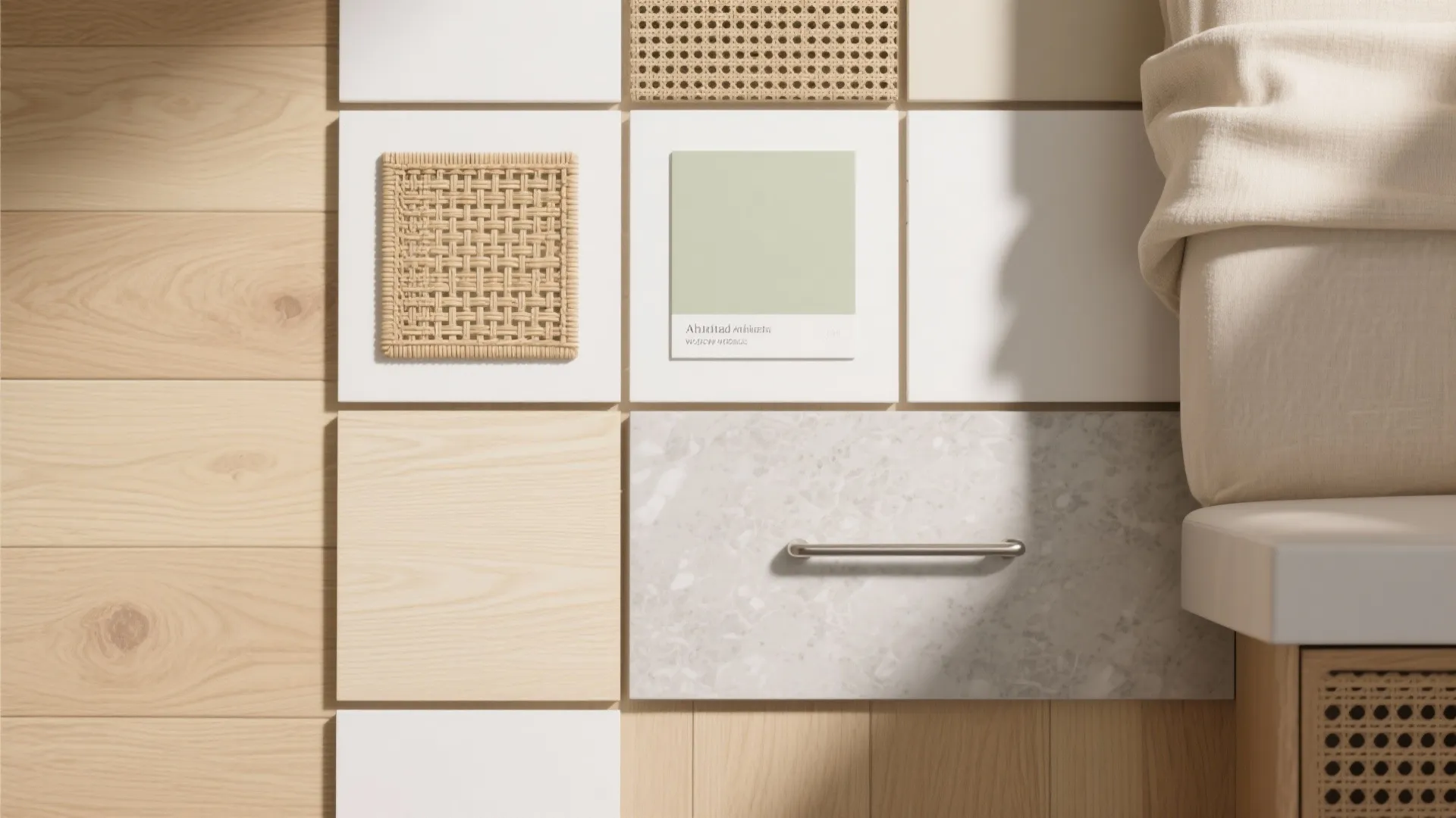 Natural Wood Accents for Warmth