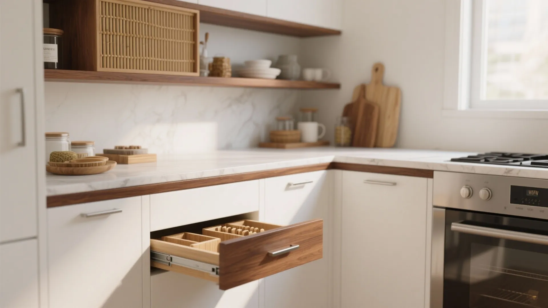 Warmth with Wood Accents