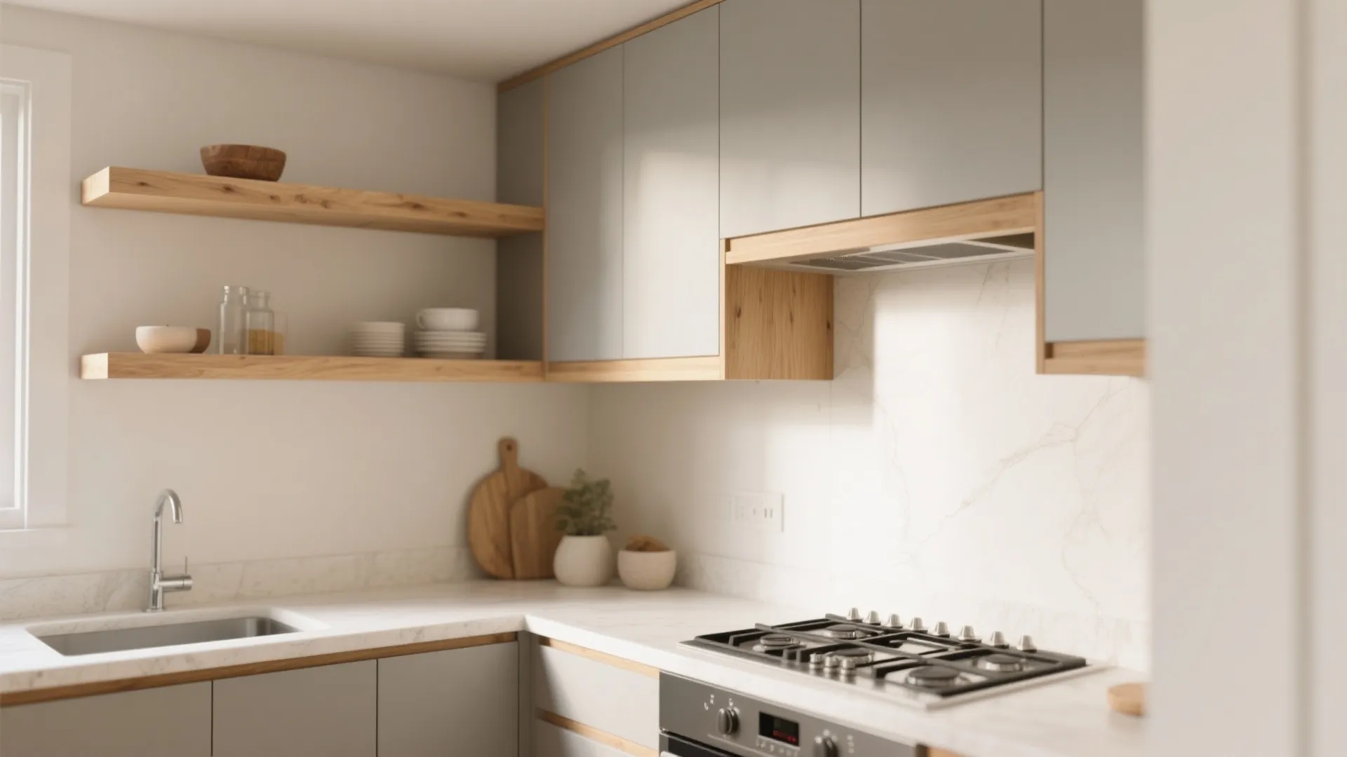 Warmth with Wood Accents