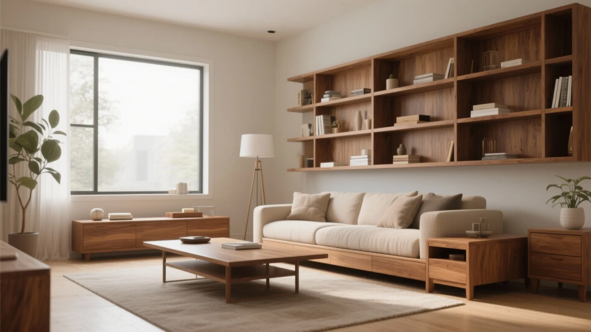 Wood Accents for Warmth