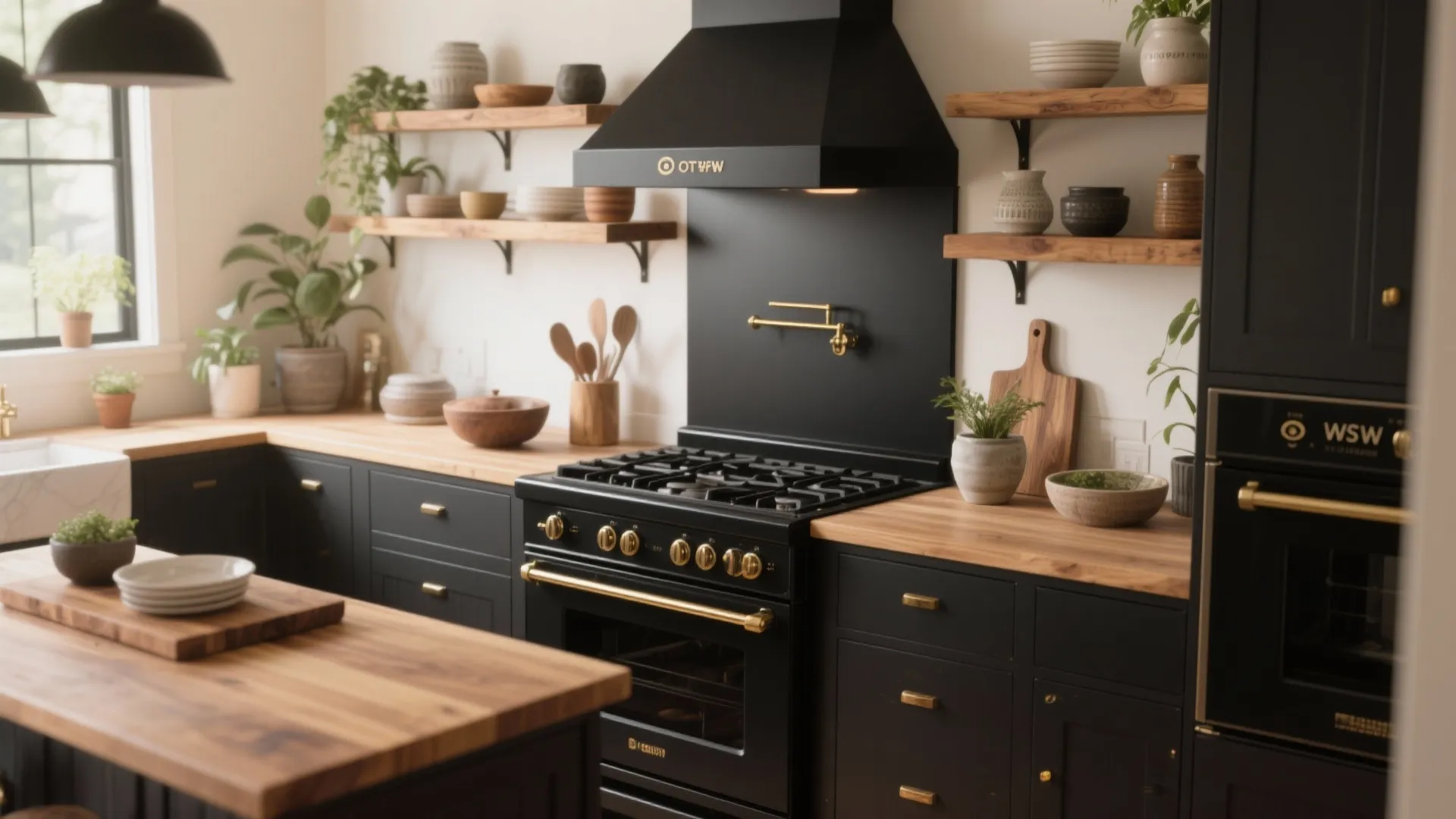 3. Add warm wood accents