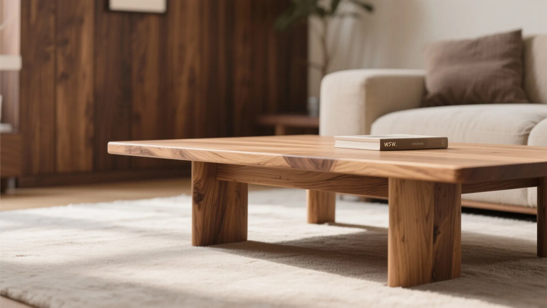 Wood Accents for Warmth