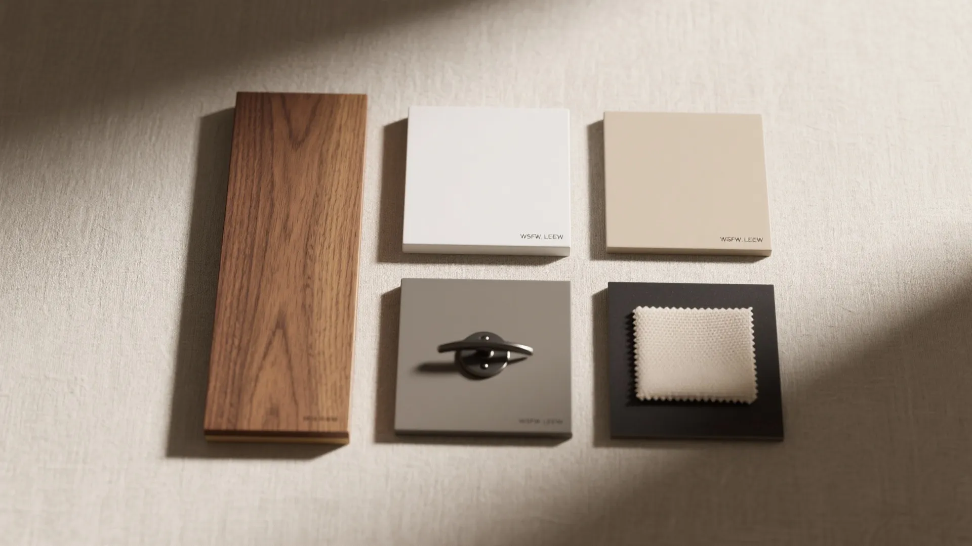 5) Warm wood accents and tactile balance