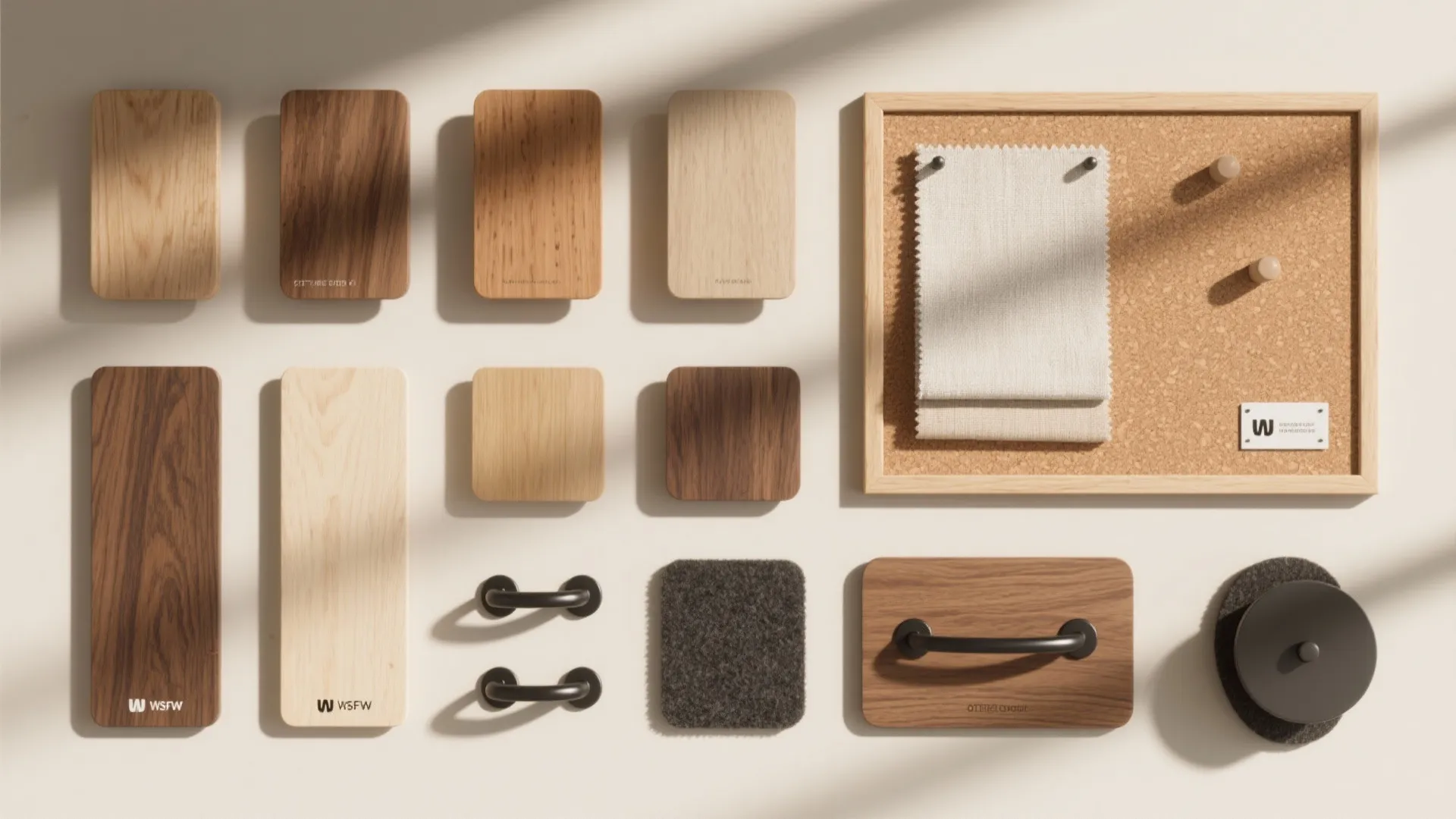 Warm Wood Accents and Tactile Comfort