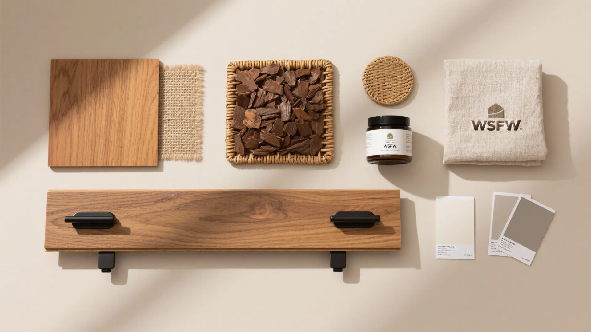 Warm Wood Accents for a Welcoming Atmosphere