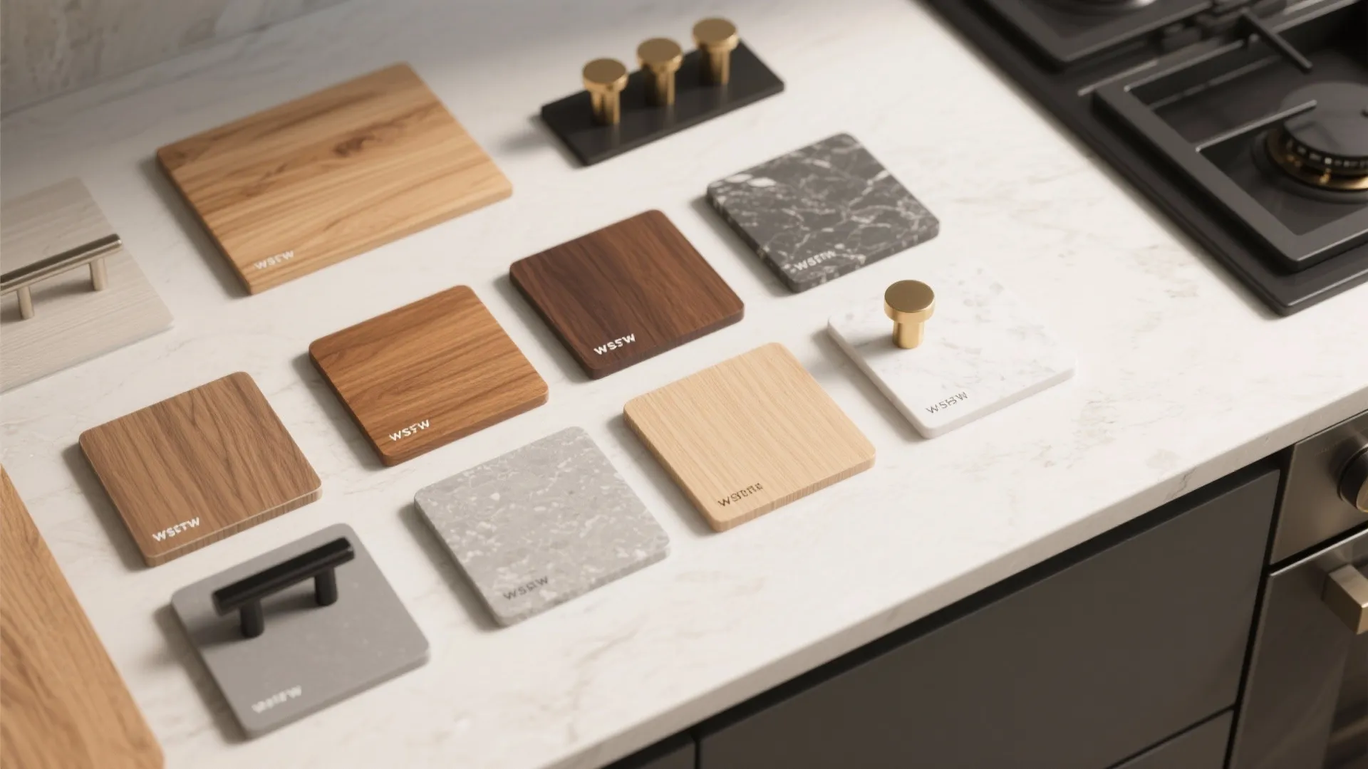 Warm Wood Accents That Calm Busy Surfaces