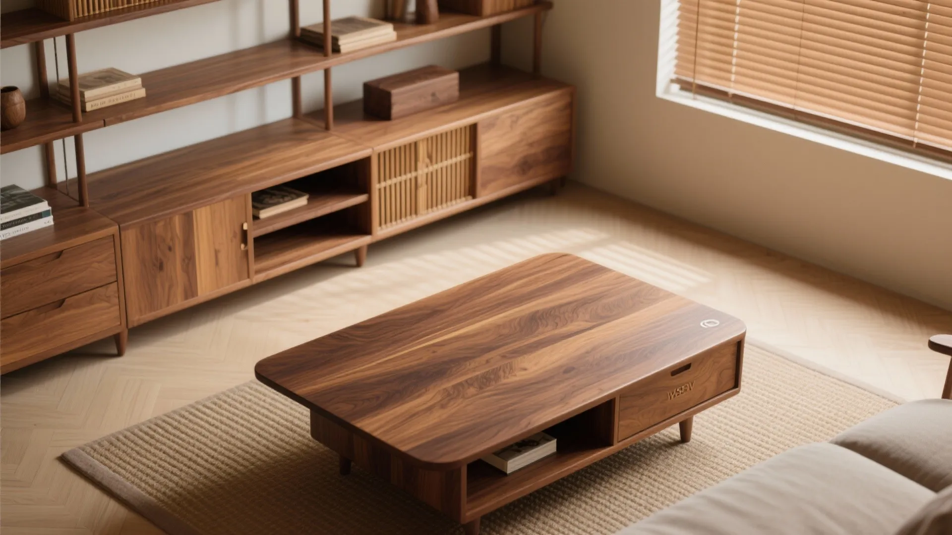 Wood Accents for Warmth