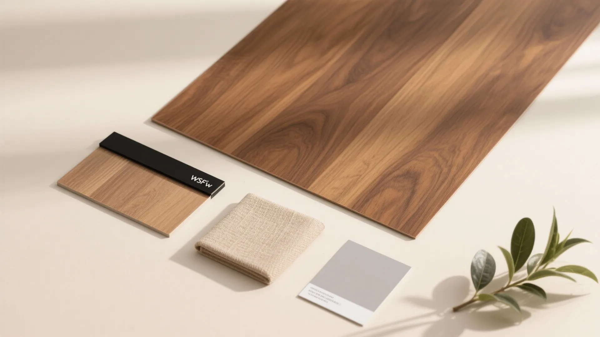 Warm wood accents for a homely feel