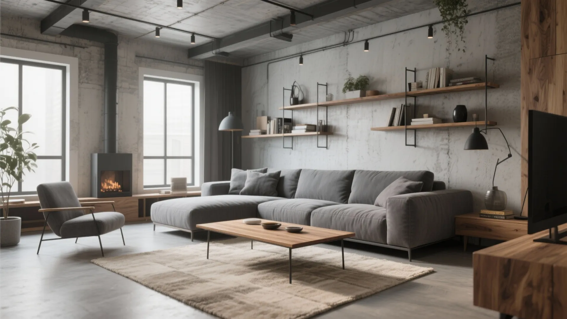 Wood Accents Bring Warmth