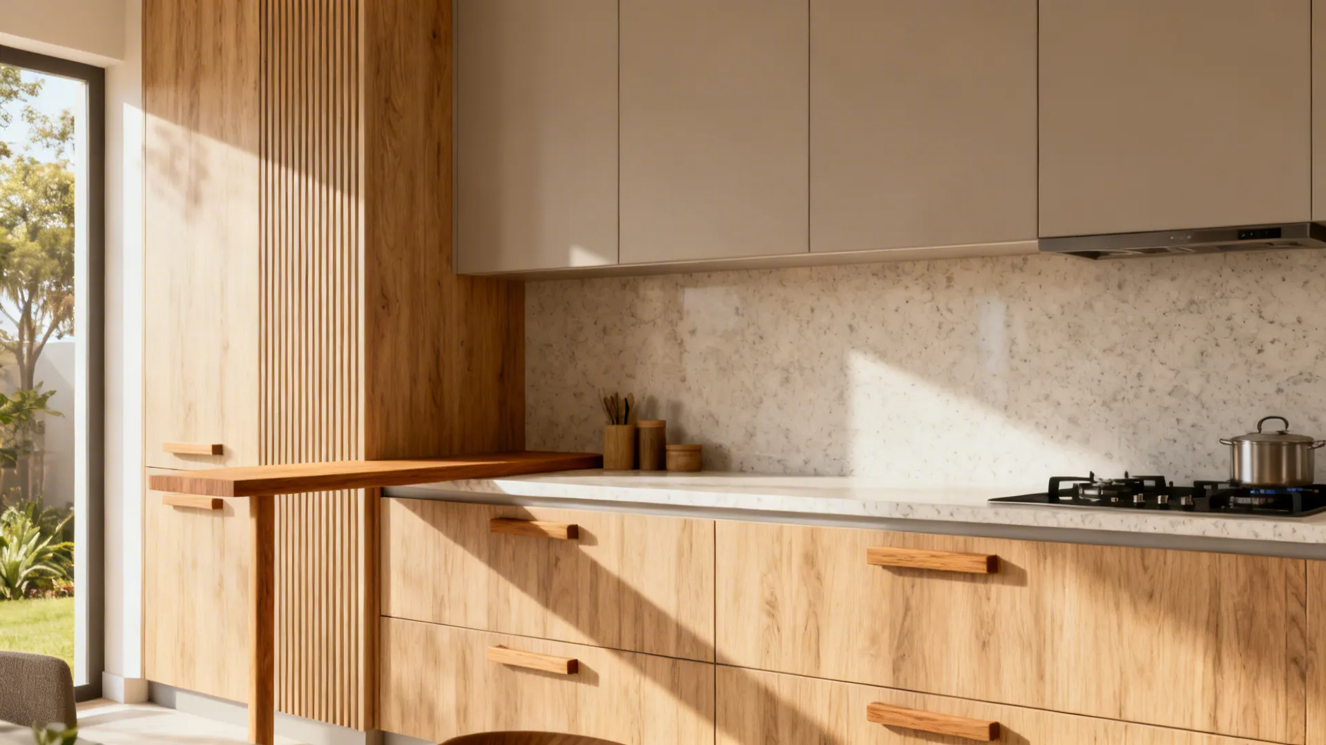 Wood Accents that Survive Summers