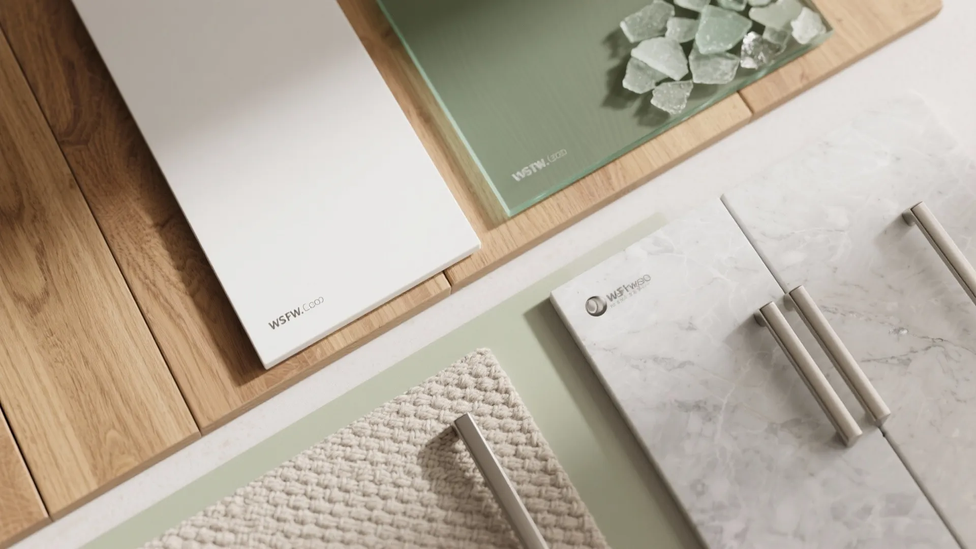 Warm wood accents for a grounded, cozy feel