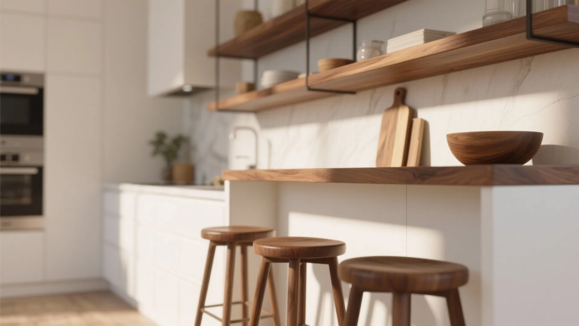 Warmth with Wood Accents