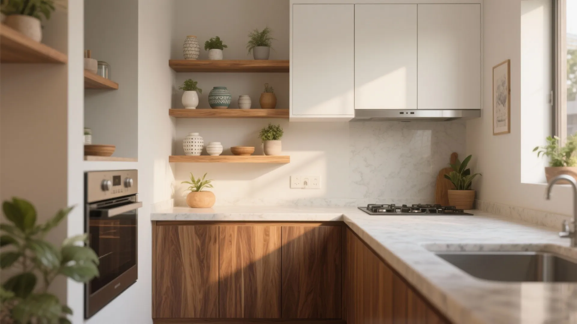 Warmth with Wood Accents