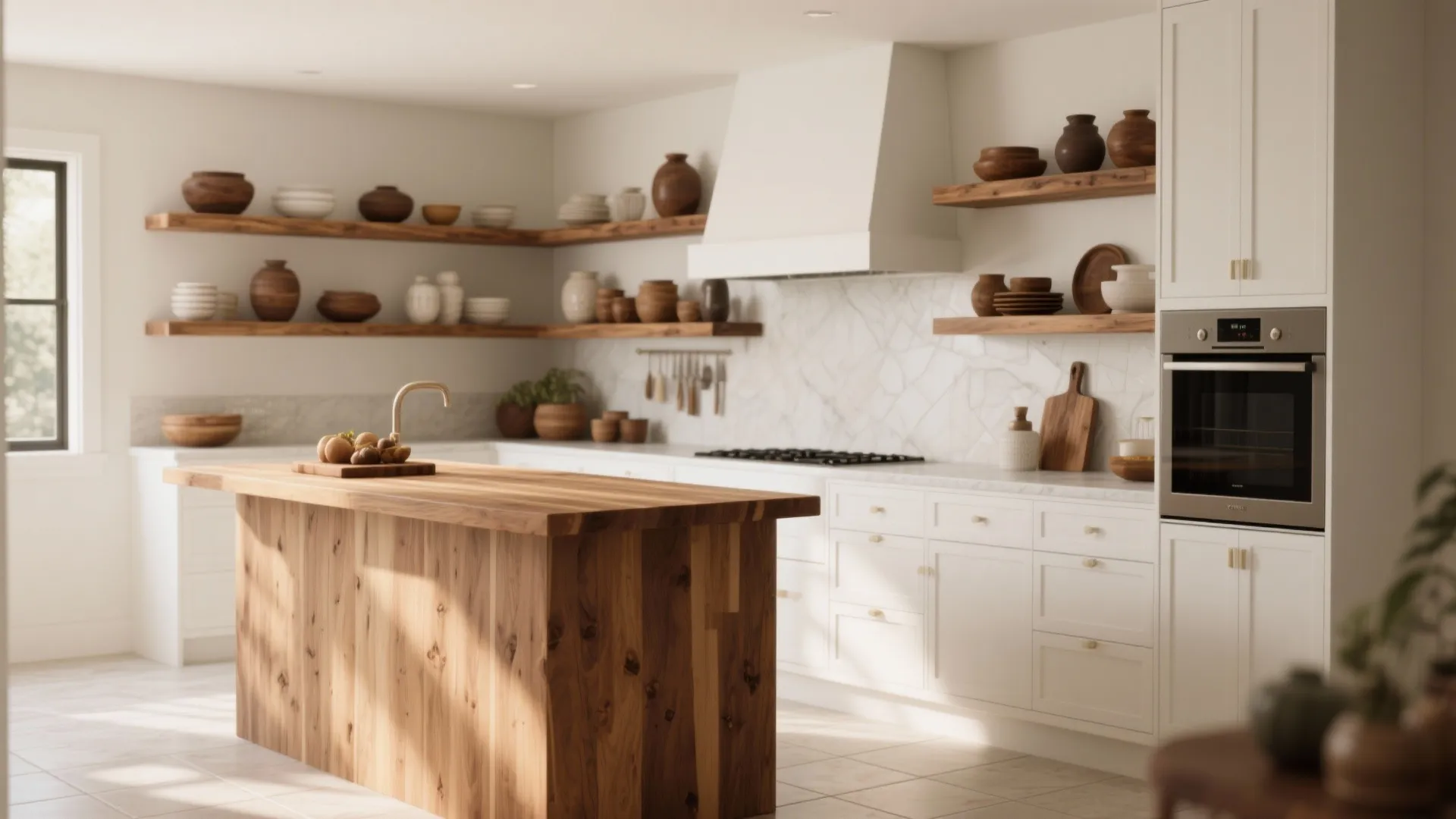 3. Warm Up with Wood Accents