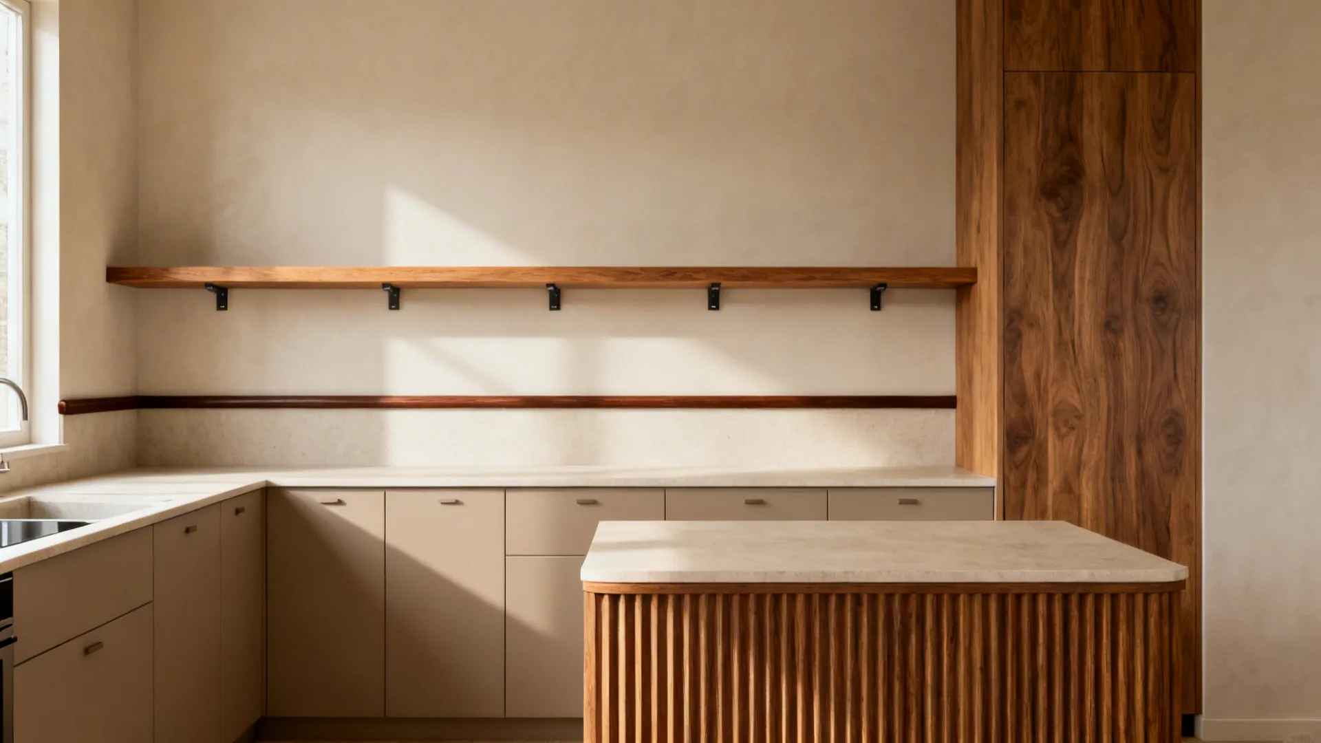 Warmth with Wood Accents (Without Overwhelming)