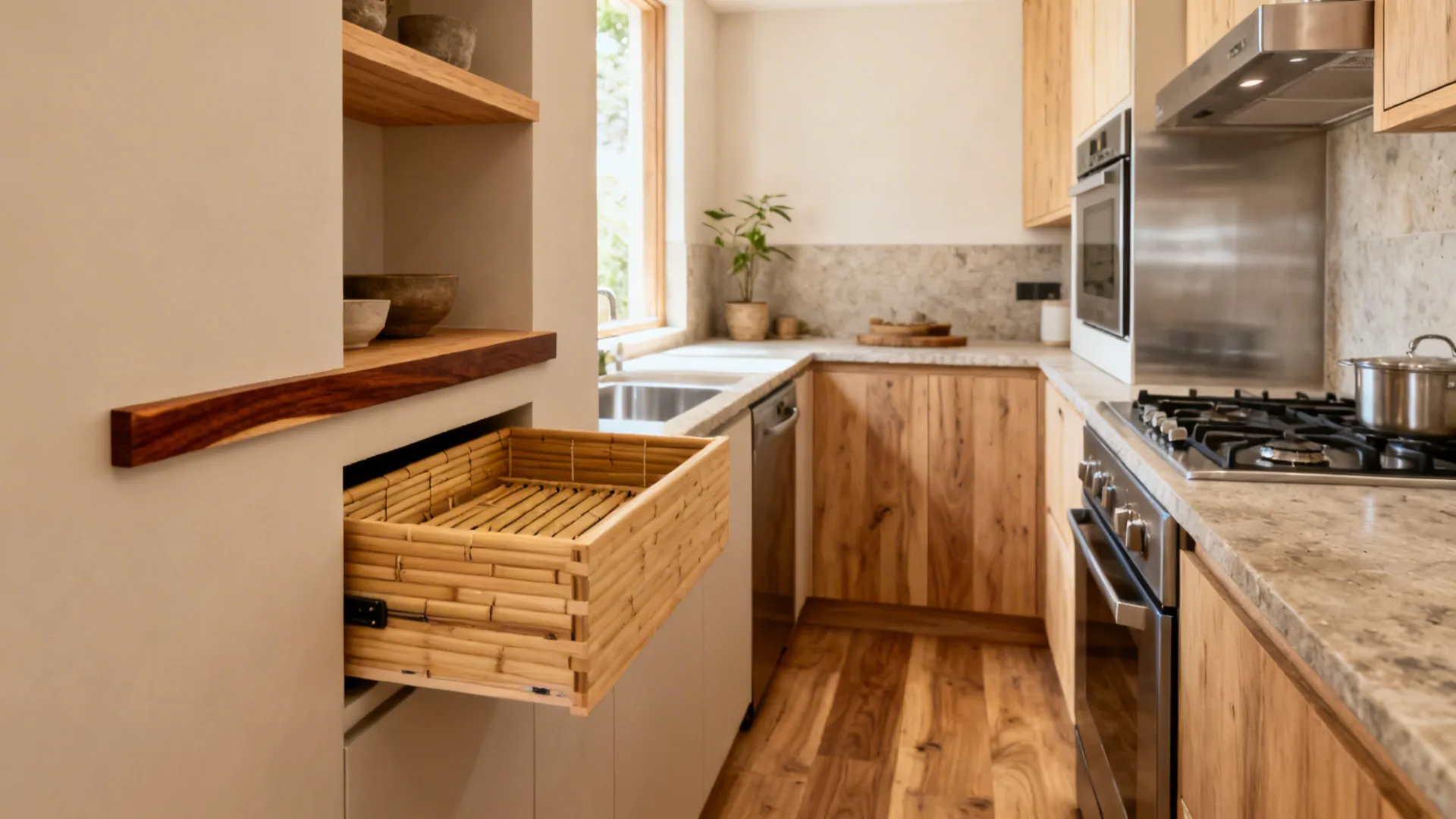 Warmth With Wood Accents