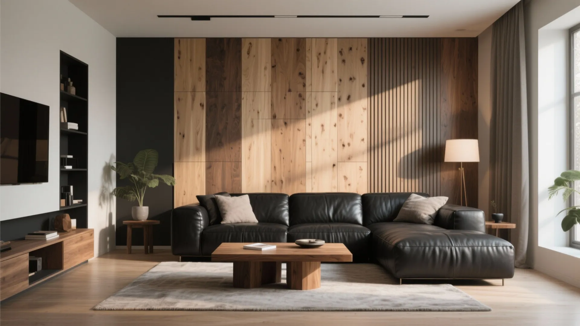 10. Add Wood Accents for Warmth