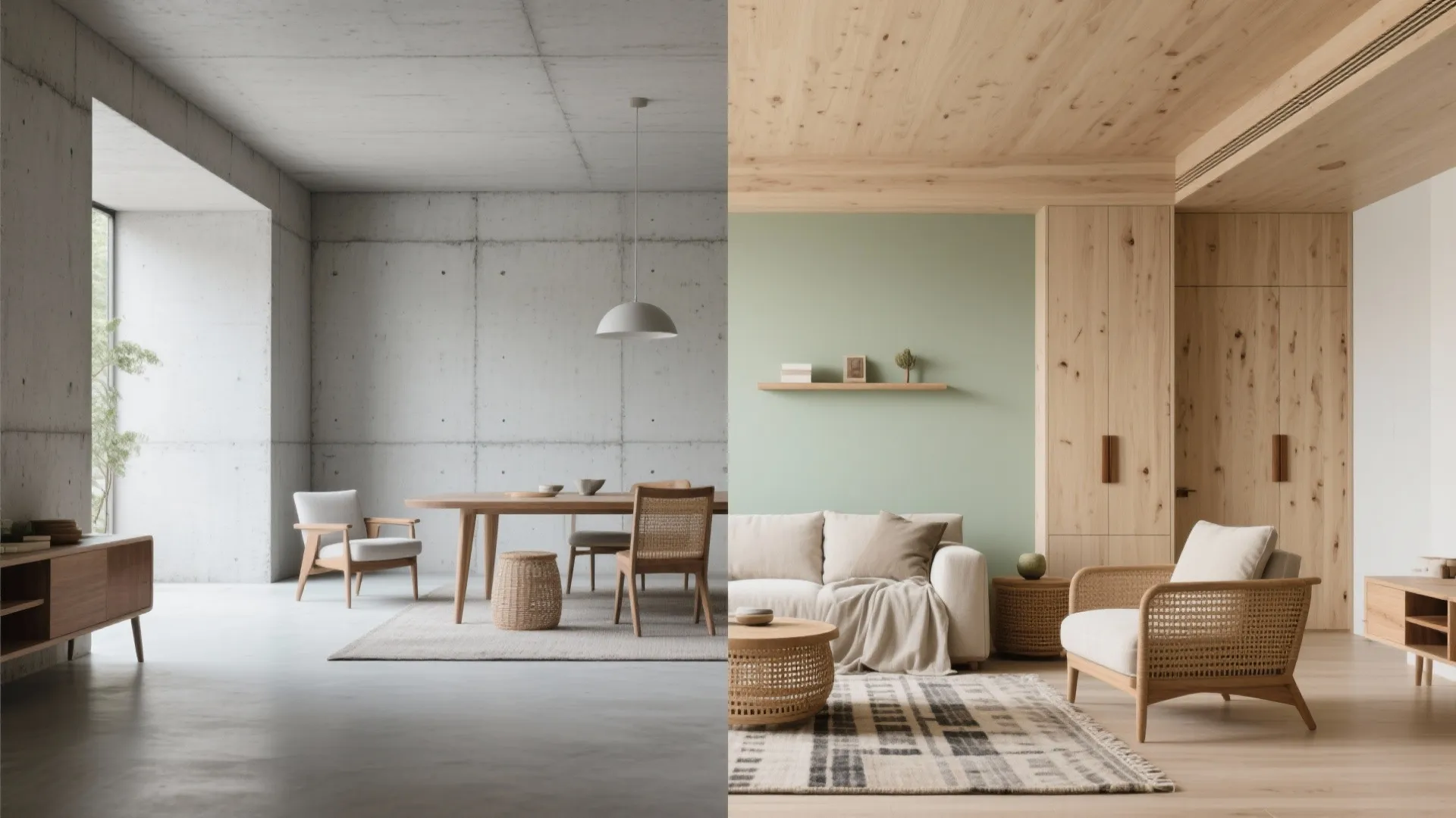 Warm wood accents to balance Bangalore’s cool concrete