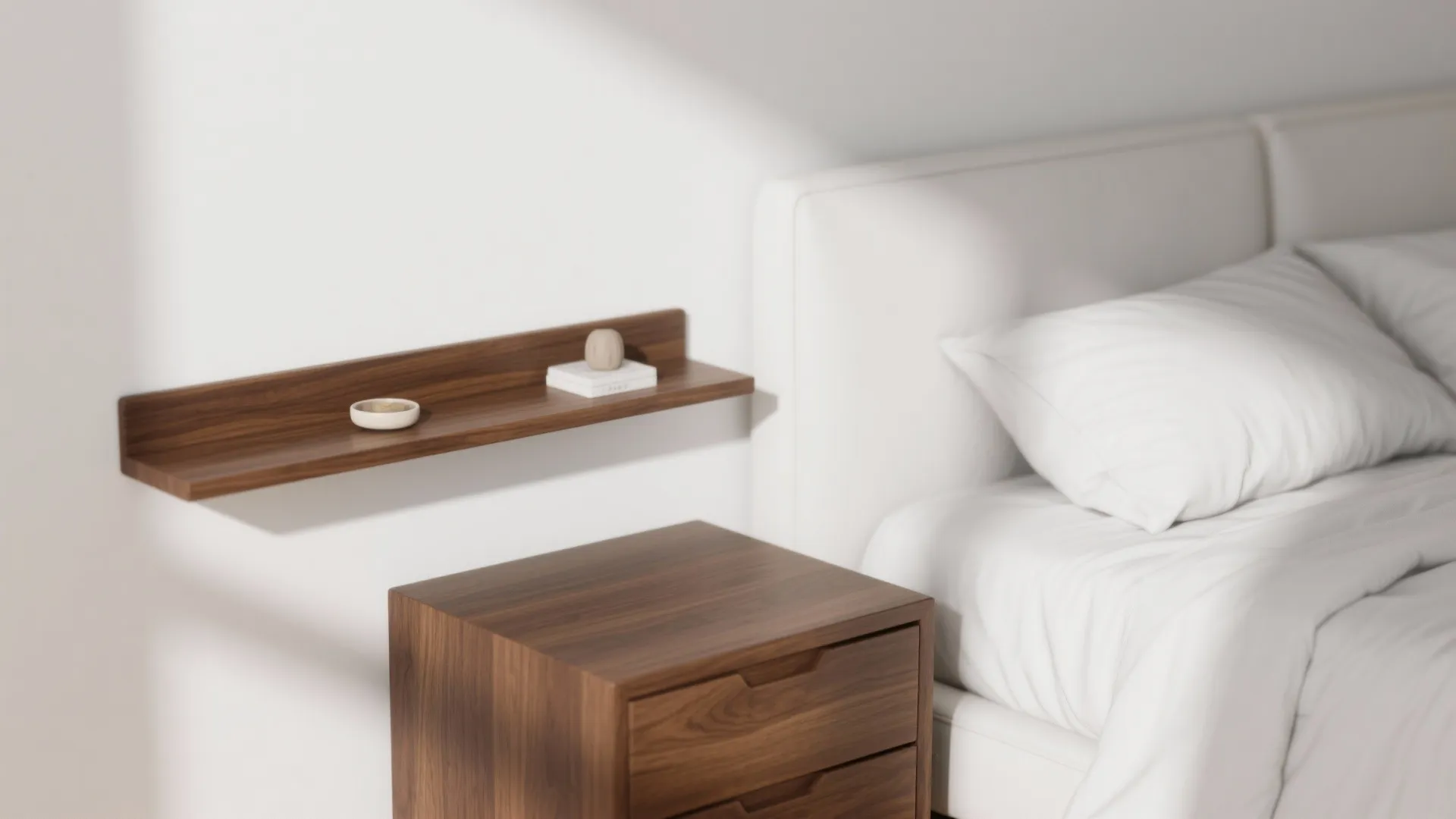 3. Introduce natural wood accents for contrast