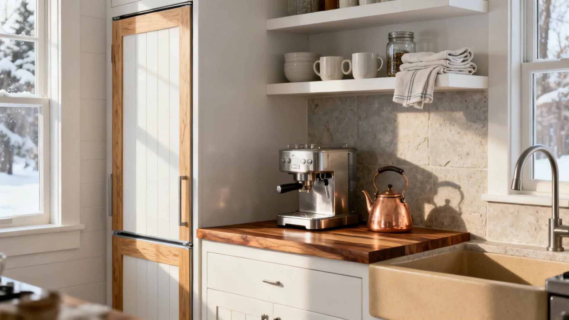 Wood Accents that Handle Wisconsin Winters