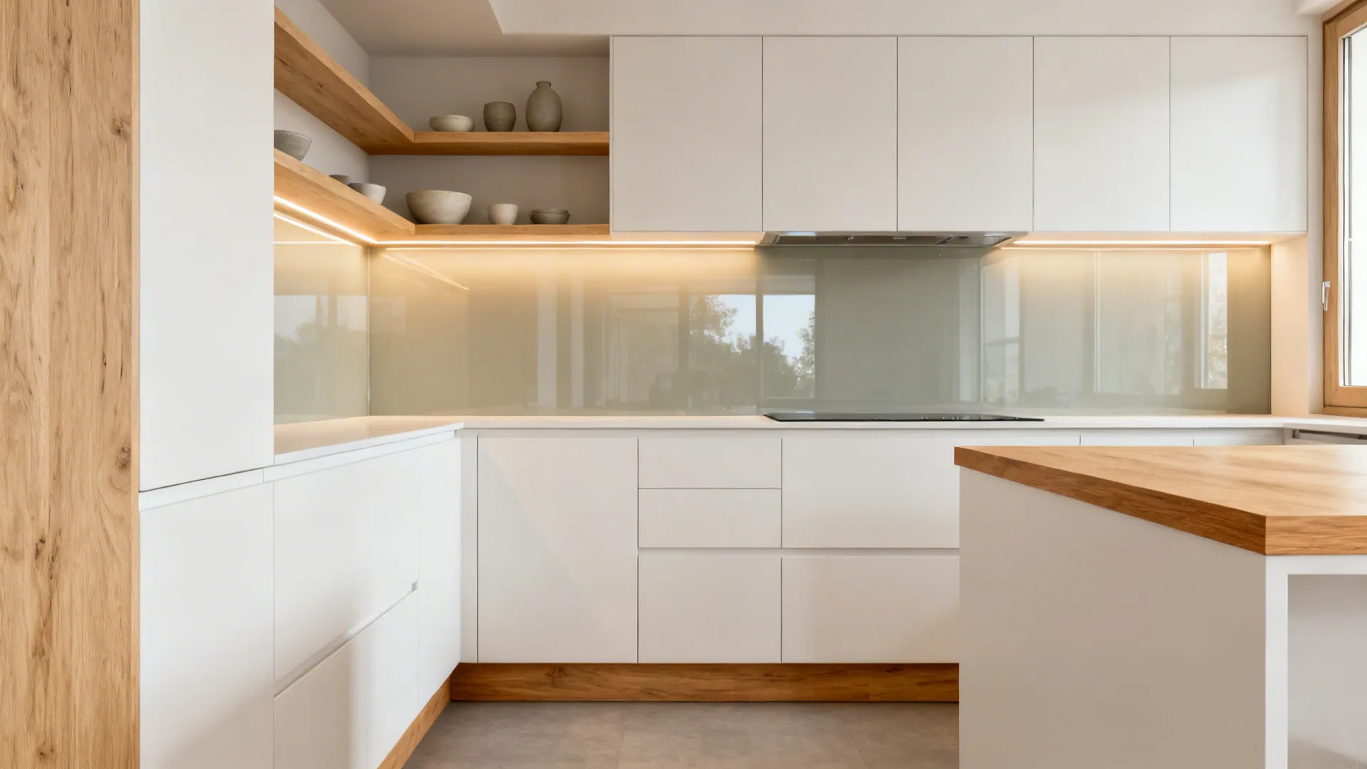 Warm Wood Accents Without Bulk