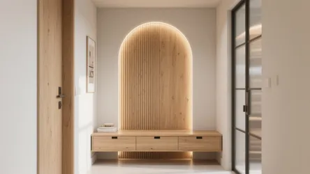 5 Wood-Forward Hall Design Ideas