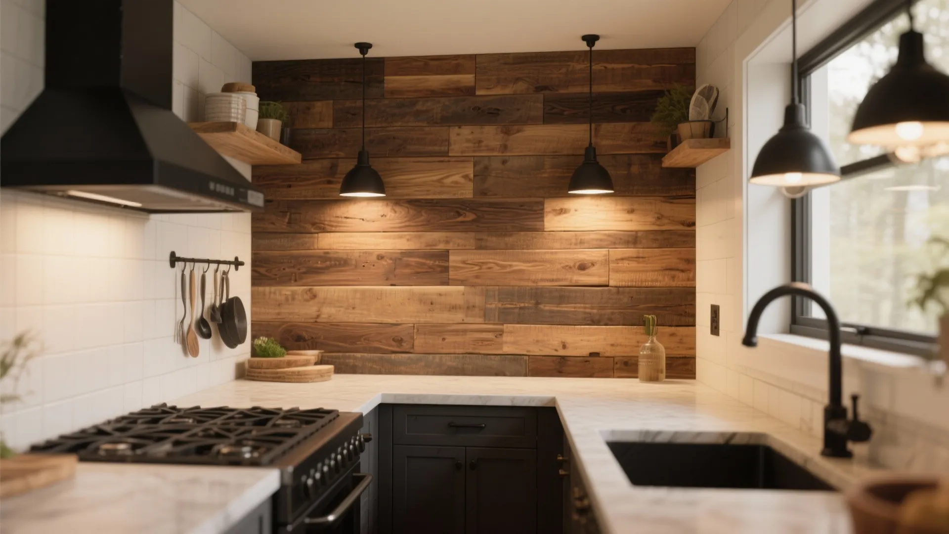 4: Rustic Wooden Accent